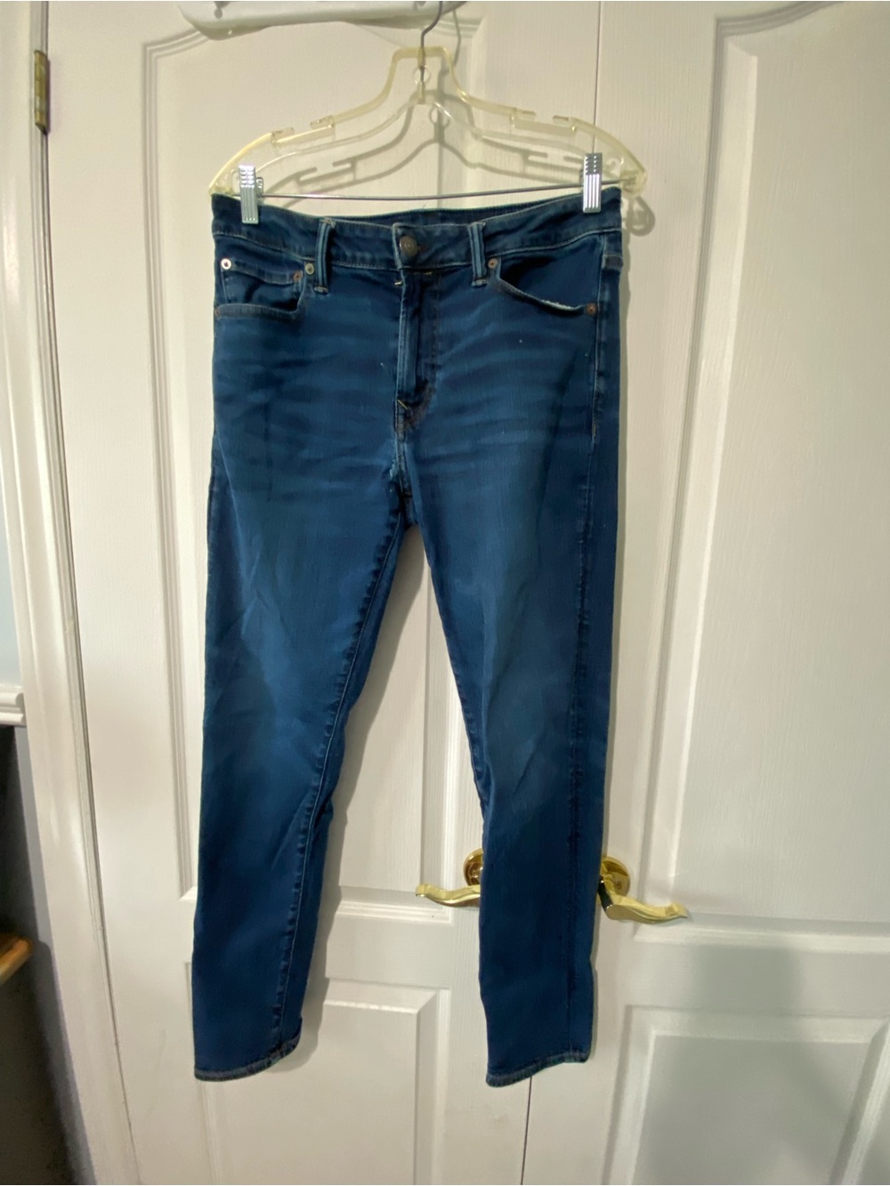 American Eagle Outfitters Dark Blue Skinny Jeans